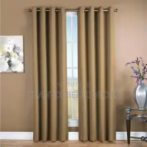 Easy to Install Great Value, Total Blackout Eyelet Window Curtains