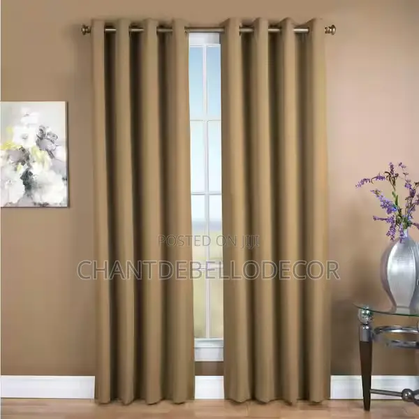 Easy to Install Great Value, Total Blackout Eyelet Window Curtains