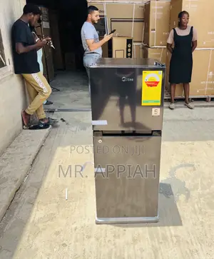 Fast Chilling Midea 127l Double Door Refrigerator(Mdrt187) 