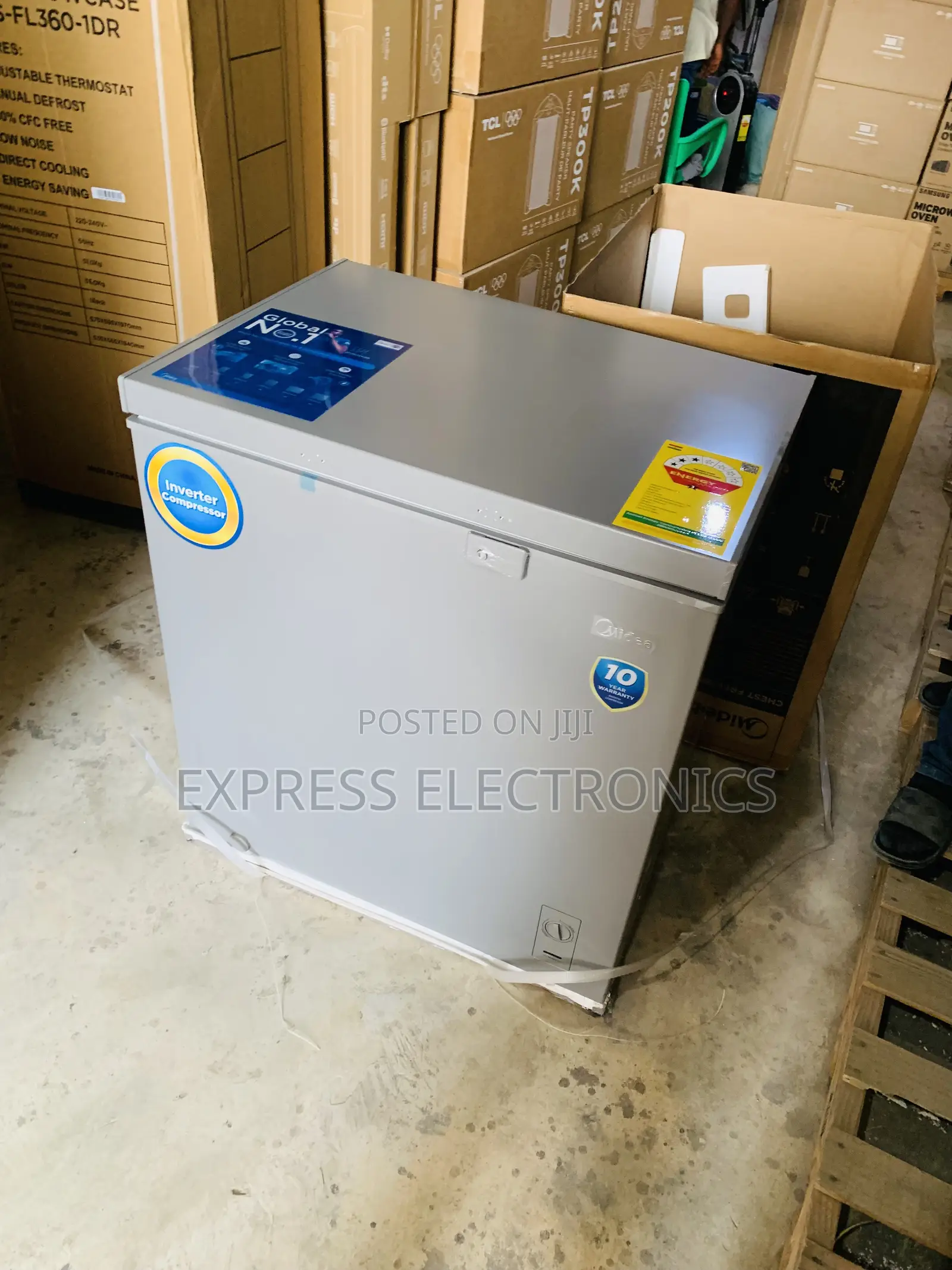 High Quality Chest Freezer 198l Midea