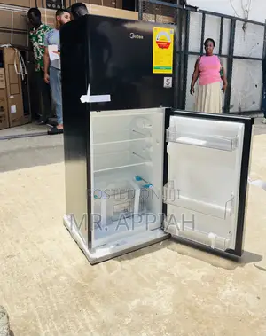 High Quality Midea Mdrt187 127l Double Door Refrigerator 
