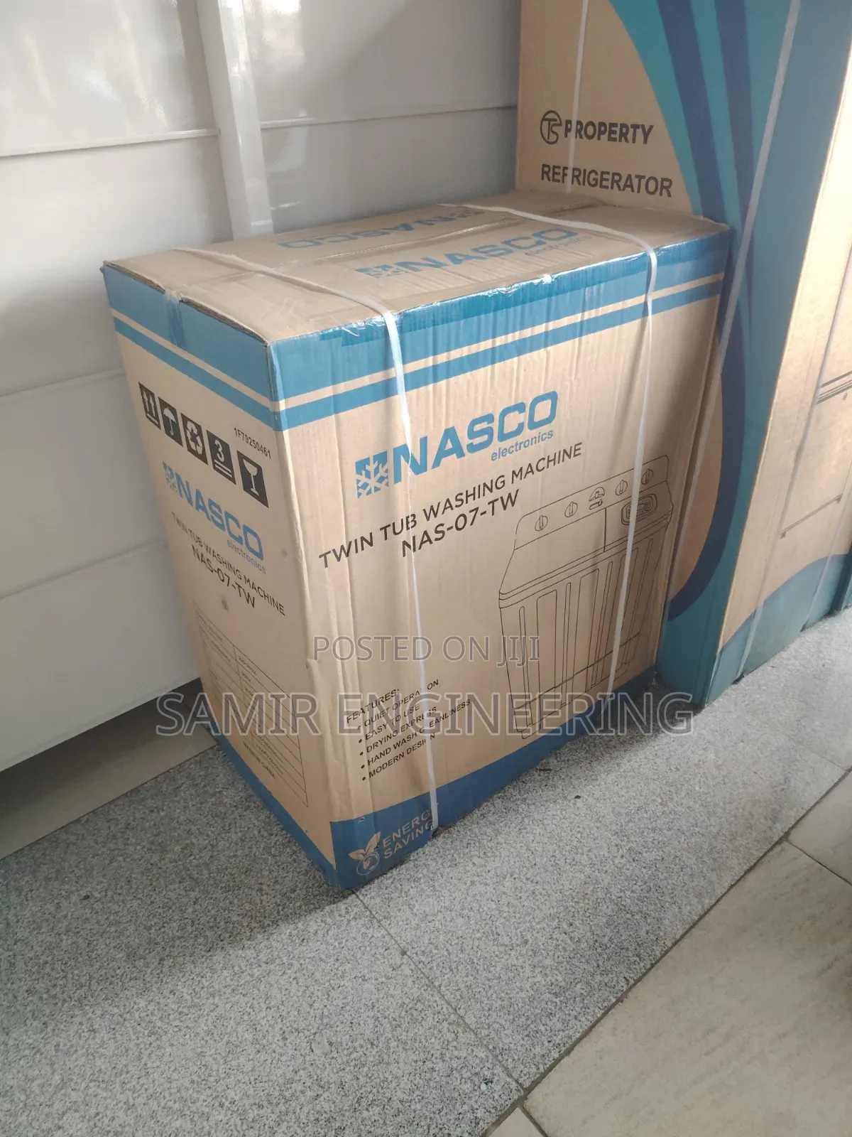 Nasco 7kg Twin Tub Semi-Automatic Washing Machine (Nas-07-Tw)