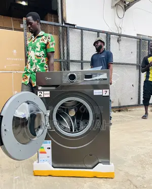 Brand New Midea Mf110w70 7kg Front Load Washing Machine(Gray).