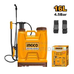 Ingco 16l Manual Knapsack Sprayer With Adjustable Nozzle-hspp41602