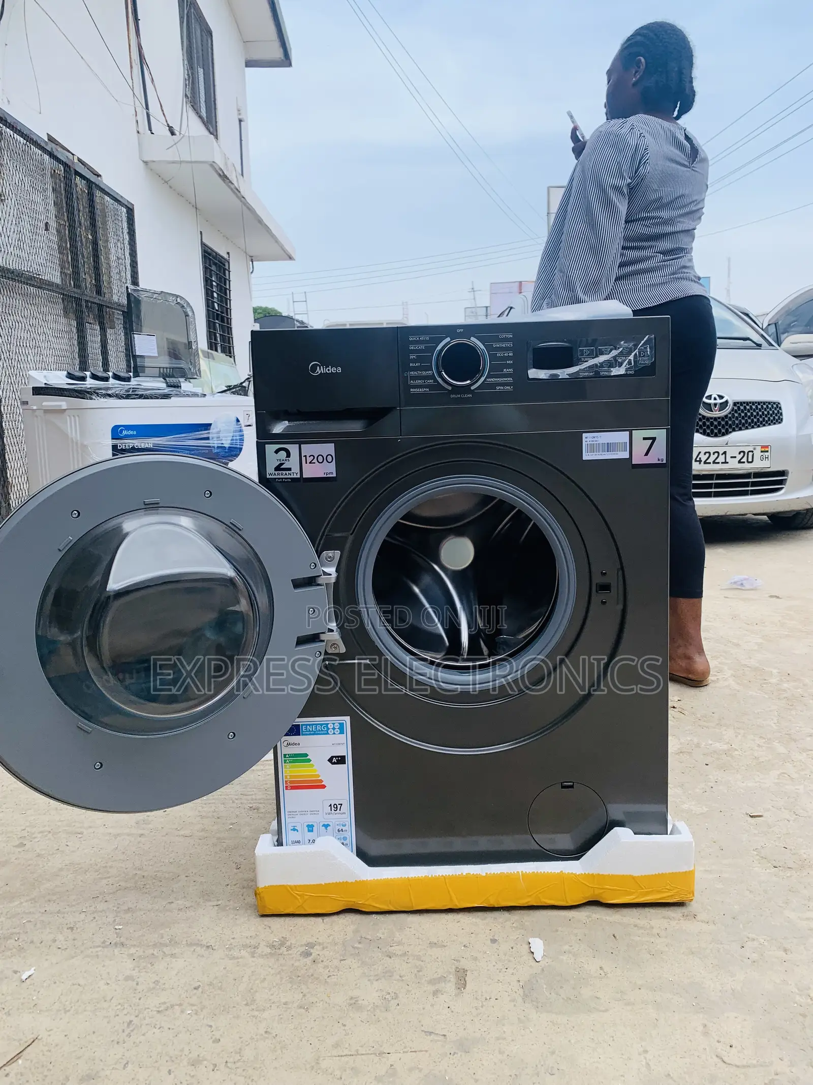 Highly Recommended Fridge Midea 8kg Washing Machine