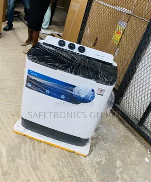 Try Brand New Midea 7 Kg Semi Automatic Top Load Washing Machine White