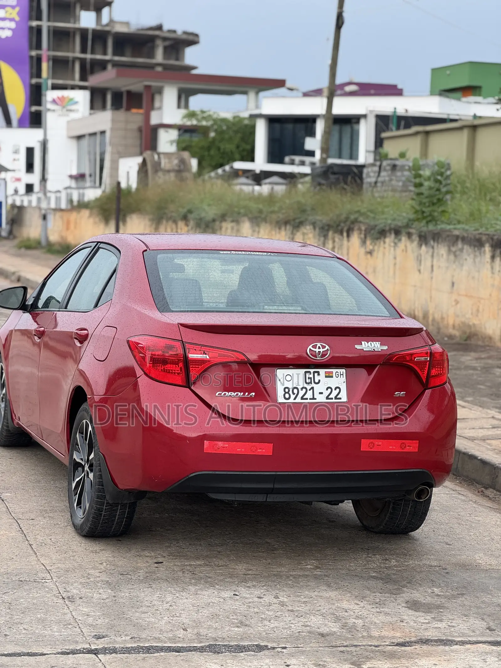 Toyota Corolla SE (1.8L 4cyl 6M) 2019 Red
