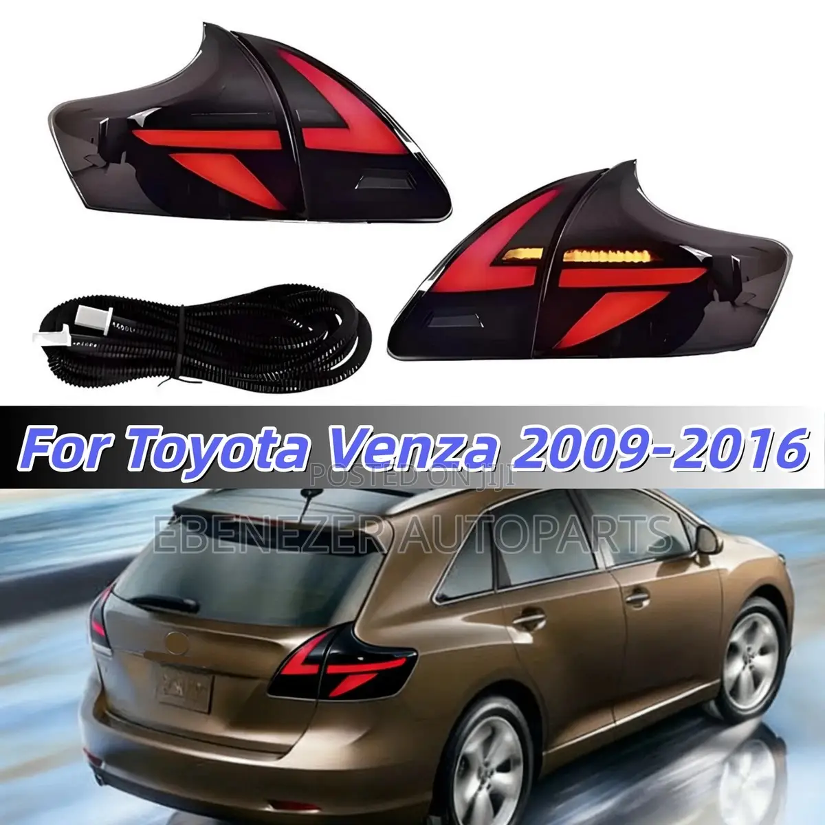Toyota Venza Led Spec Taillights 2009 2010 2011 2012 2013 2014 2015