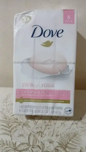Dove Pink /Rosa Deep Moisture Soap 6 Bars