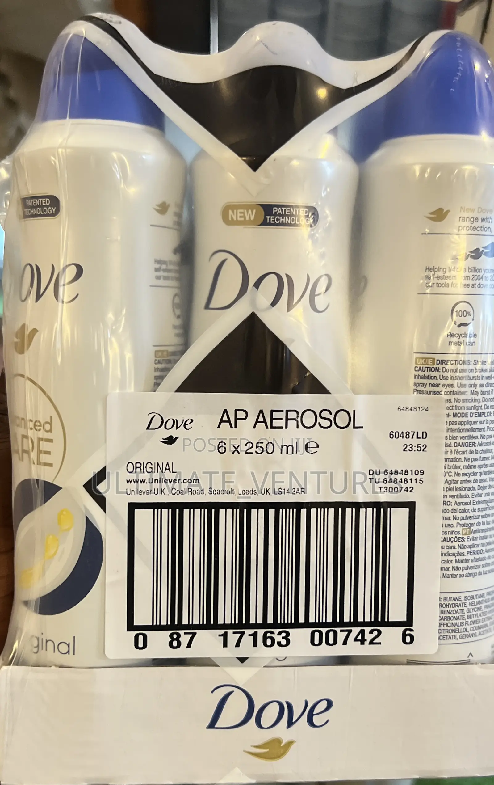 Dove Deodorant Spray
