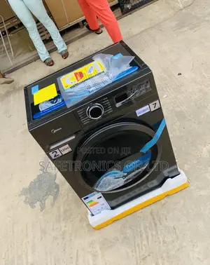 Top Notch Midea 7 Kg Front Load Washing Machine Mf110w70/T)