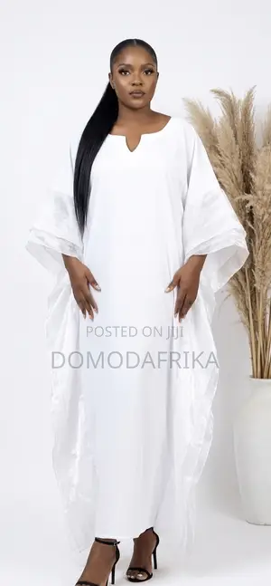 White Boubou Dress