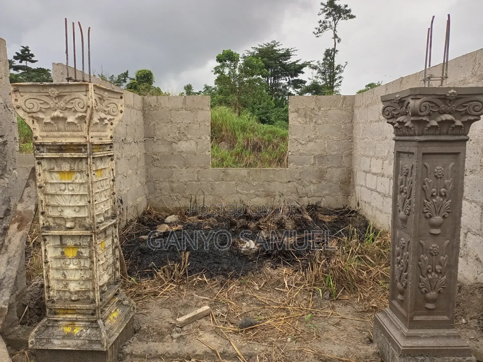 Sam Tuga Pillar Construction Work