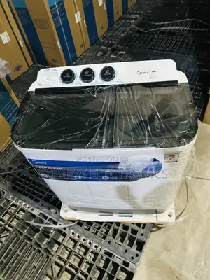 Lovely New White Topload Twintub Washing Machine Midea 7kg