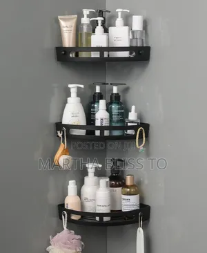 Corner Shelf for Bathroom Kitchen Toilet Storage