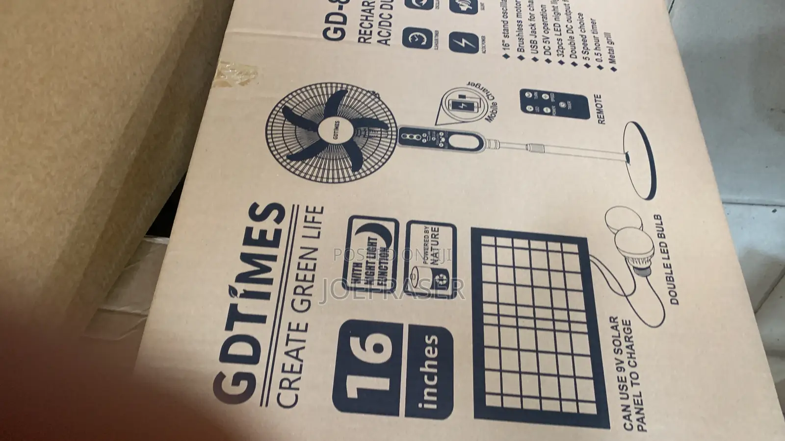 Rechargeable Big Fan