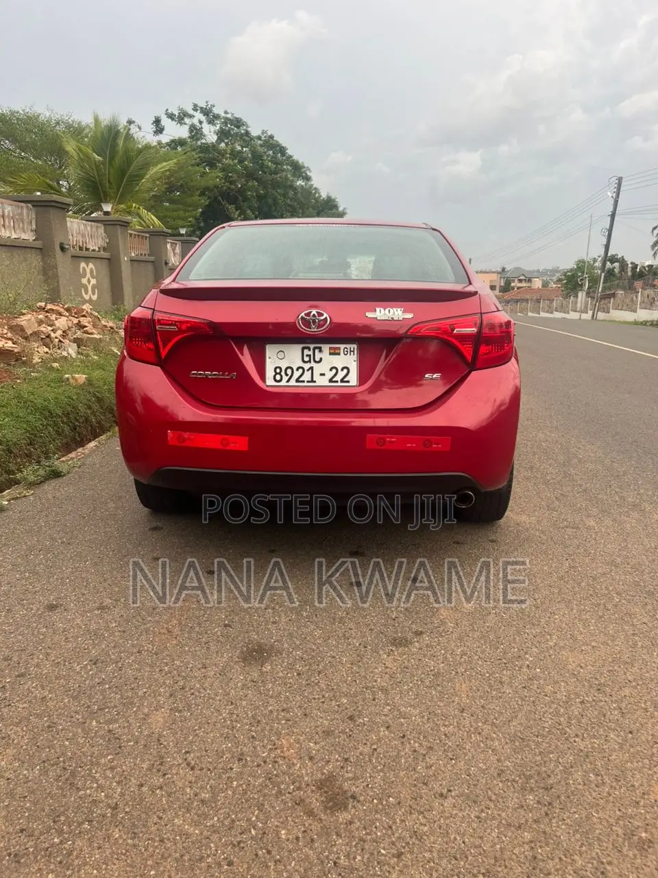 Toyota Corolla 2019 Red