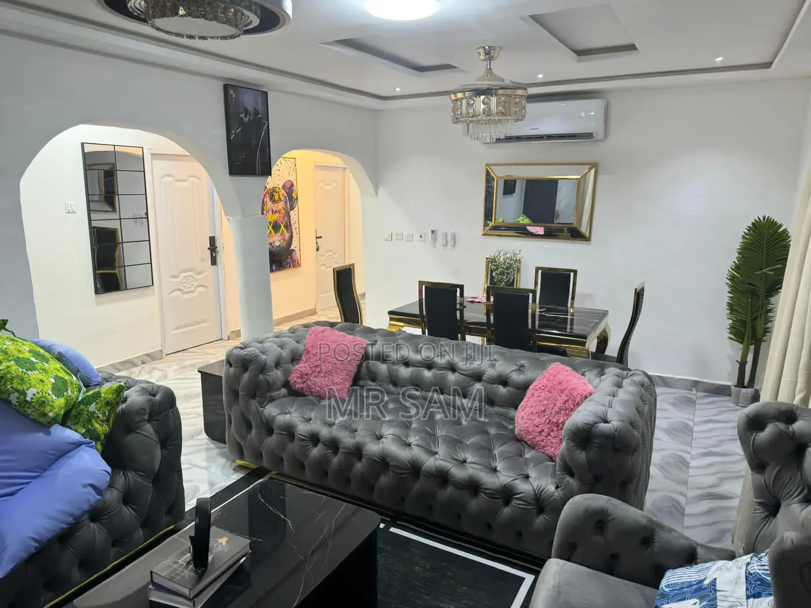 Furnished 3bdrm House in Sam Properties, Manhean for sale