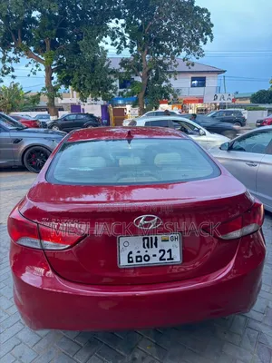Hyundai Elantra 2013 Red