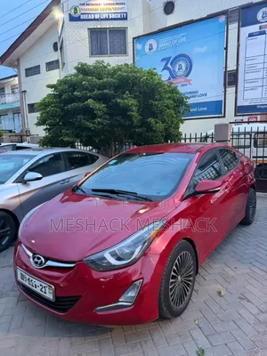 Hyundai Elantra 2013 Red