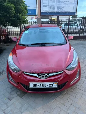 Hyundai Elantra 2013 Red