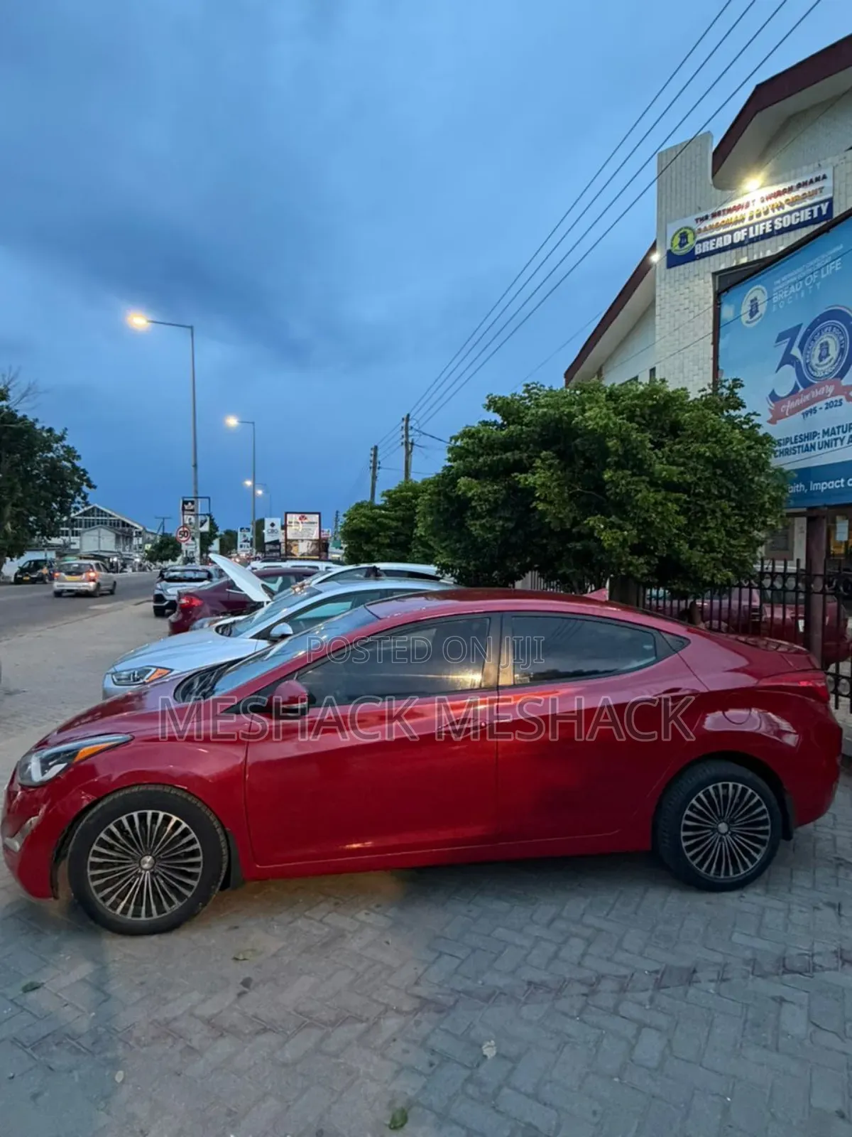 Hyundai Elantra 2013 Red