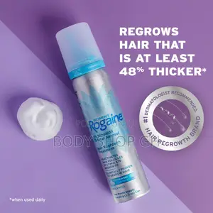 Rogaine for Women 5% Minoxidil Foam Treatment for Thinning Hair Loss