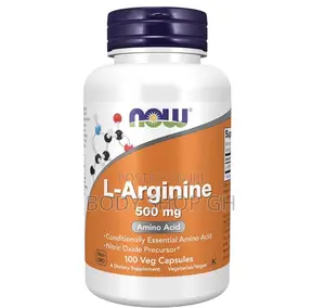 Now Foods Supplements, L-Arginine 500 Mg, Nitric Oxide Precursor