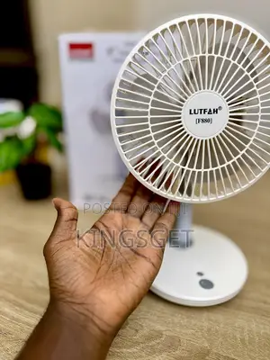 Table Top Swinging Rechargeable Fan