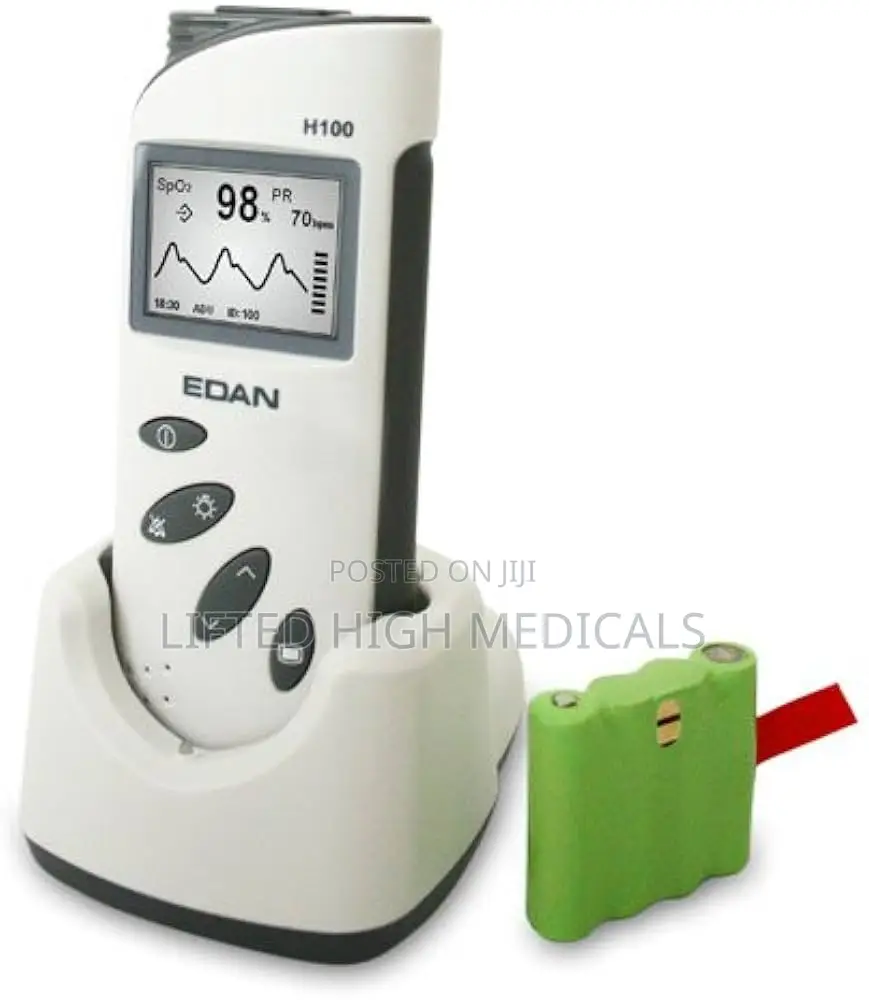 Edan H100b Pulse Oximeter With Charger Stand