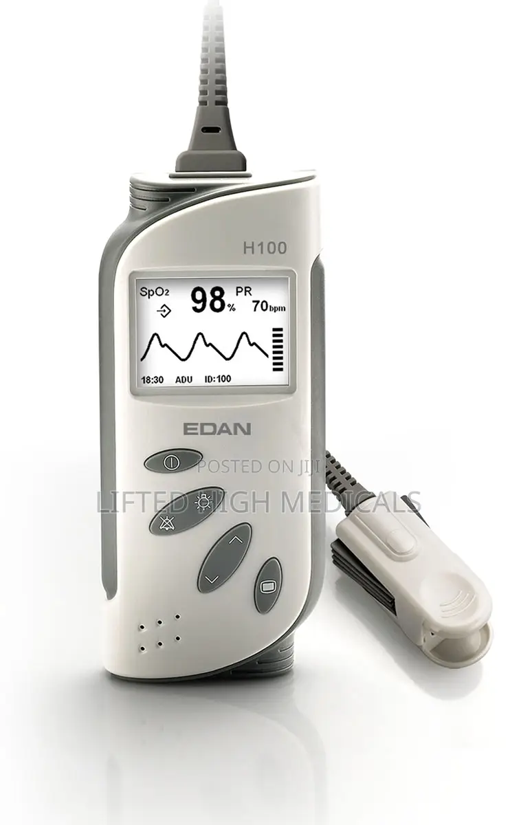 Edan H100b Pulse Oximeter With Charger Stand