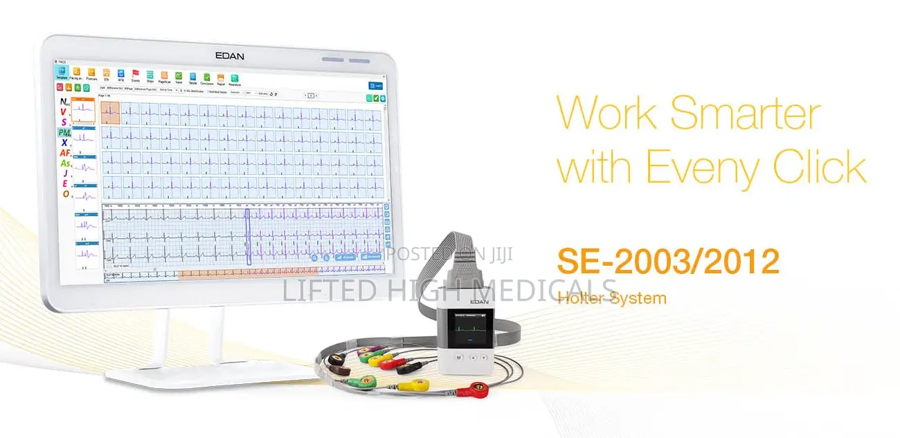 Edan Se-2003/2012 Holter Ecg Monitoring System
