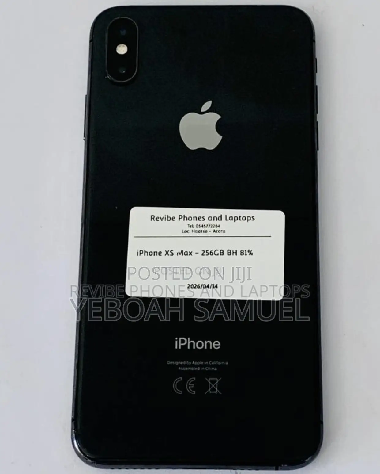 Apple iPhone XS Max 256 GB Black