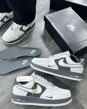 Premium Nike Air Force Luxe Ash/Black