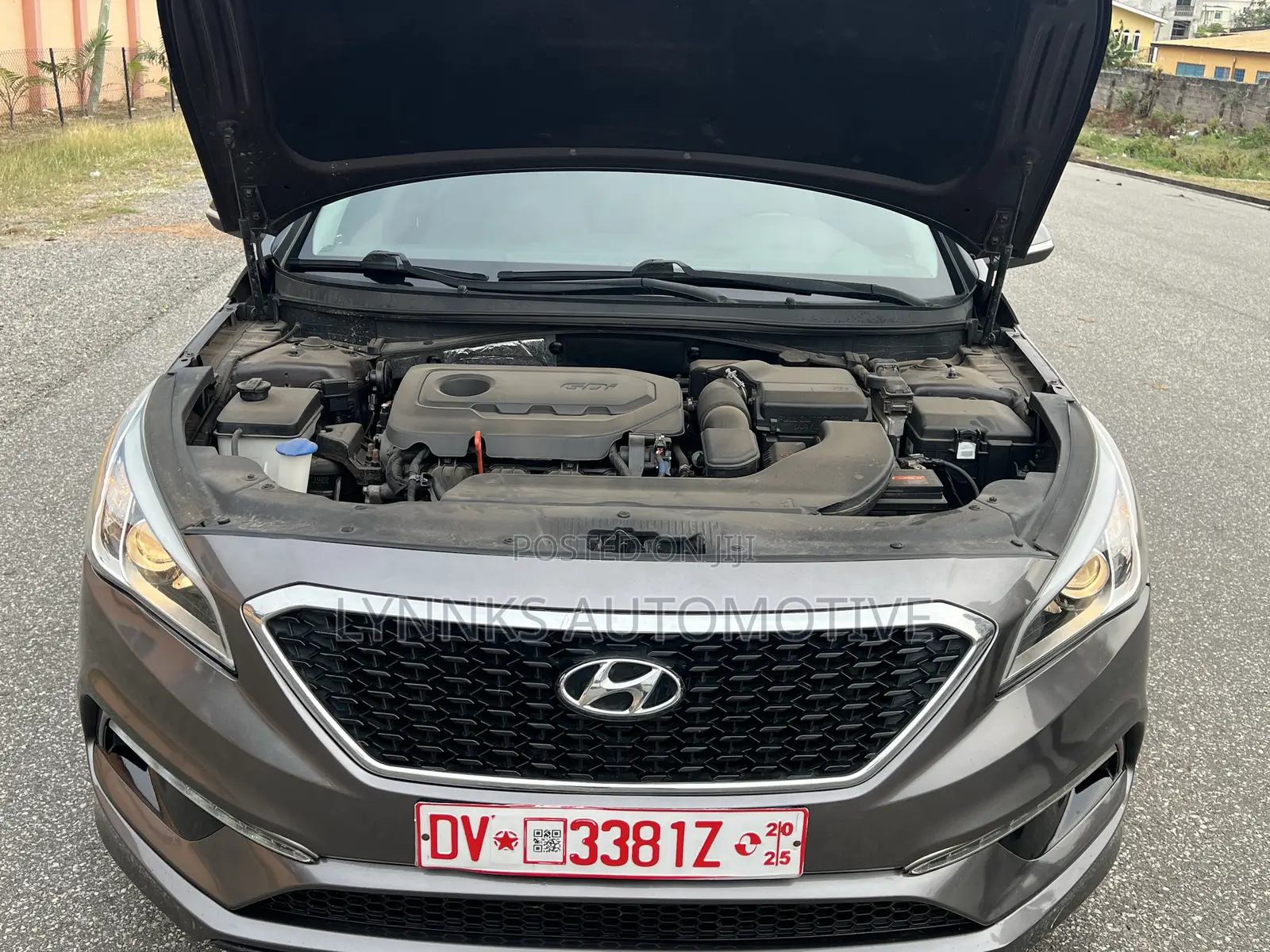 Hyundai Sonata Sport 2.0T Sedan FWD (2.0L 4cyl 6A) 2017 Gray
