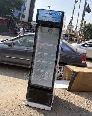 Affordable Nasco 288l 1 Door Display Fridge With Glass Door 