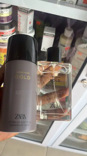 Zara Man Gold Eau De Toilette Deodorant Set