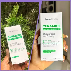 Face Facts Repairing Serum Cream/ Moisturizing Gel Cream- 70gh Each
