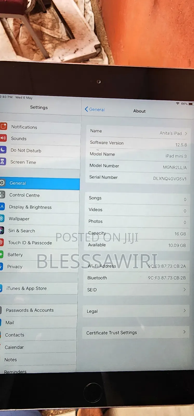 Apple iPad mini 3 16 GB Gray