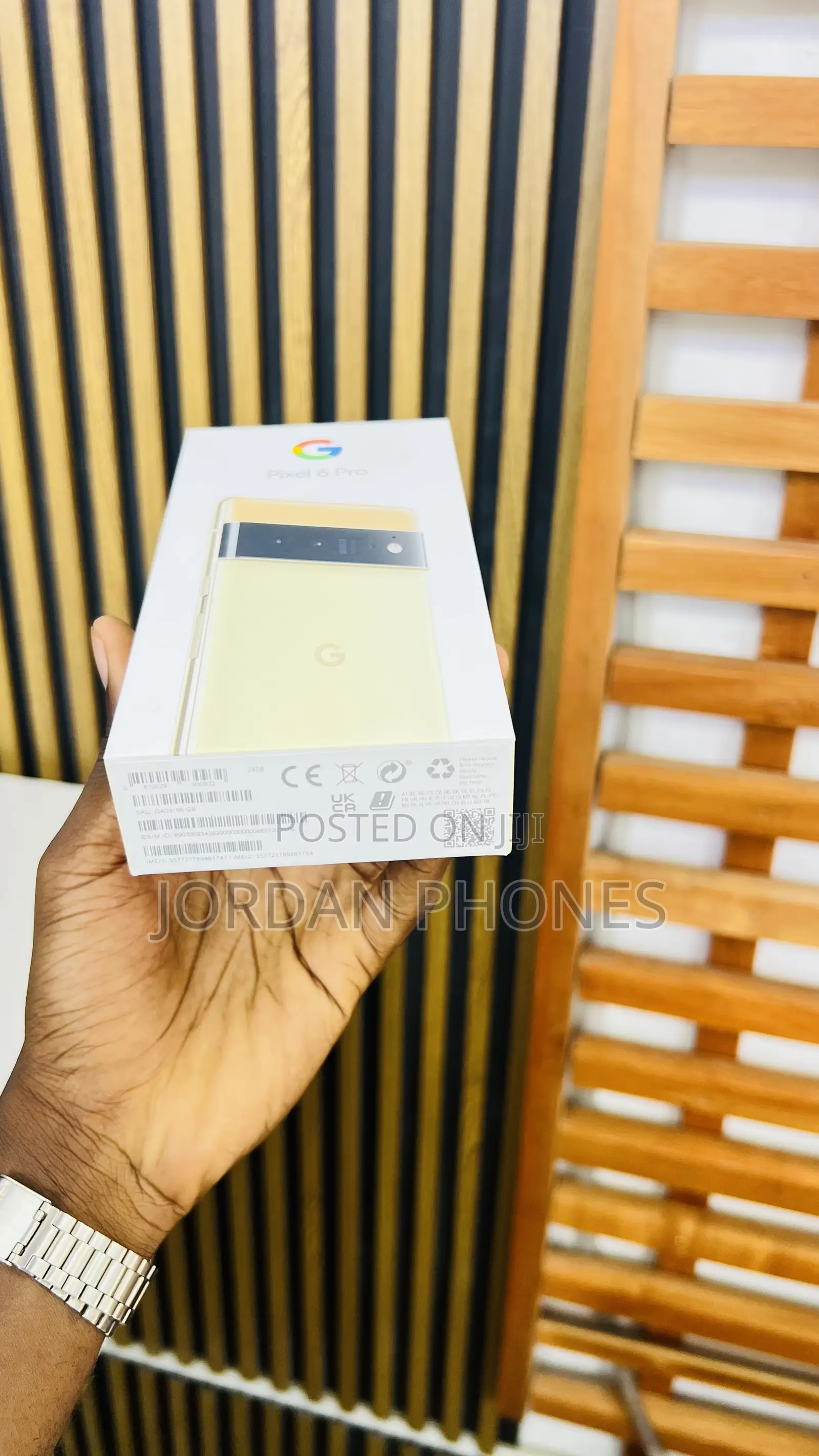 New Google Pixel 6 Pro 128 GB Yellow