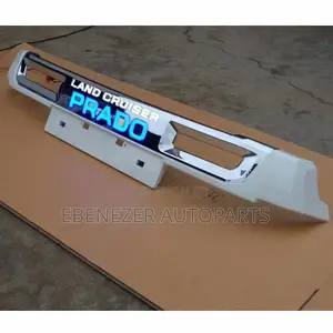 Toyota Land Cruiser Prado Front Bumper Spoiler Guard Led 2016 - 2022