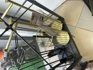 Design Republique Amaria Gold Wire Toilet Roll Holder