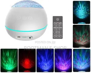 Lucky Stone Remote Control Projection Lamp 8 Light Modes