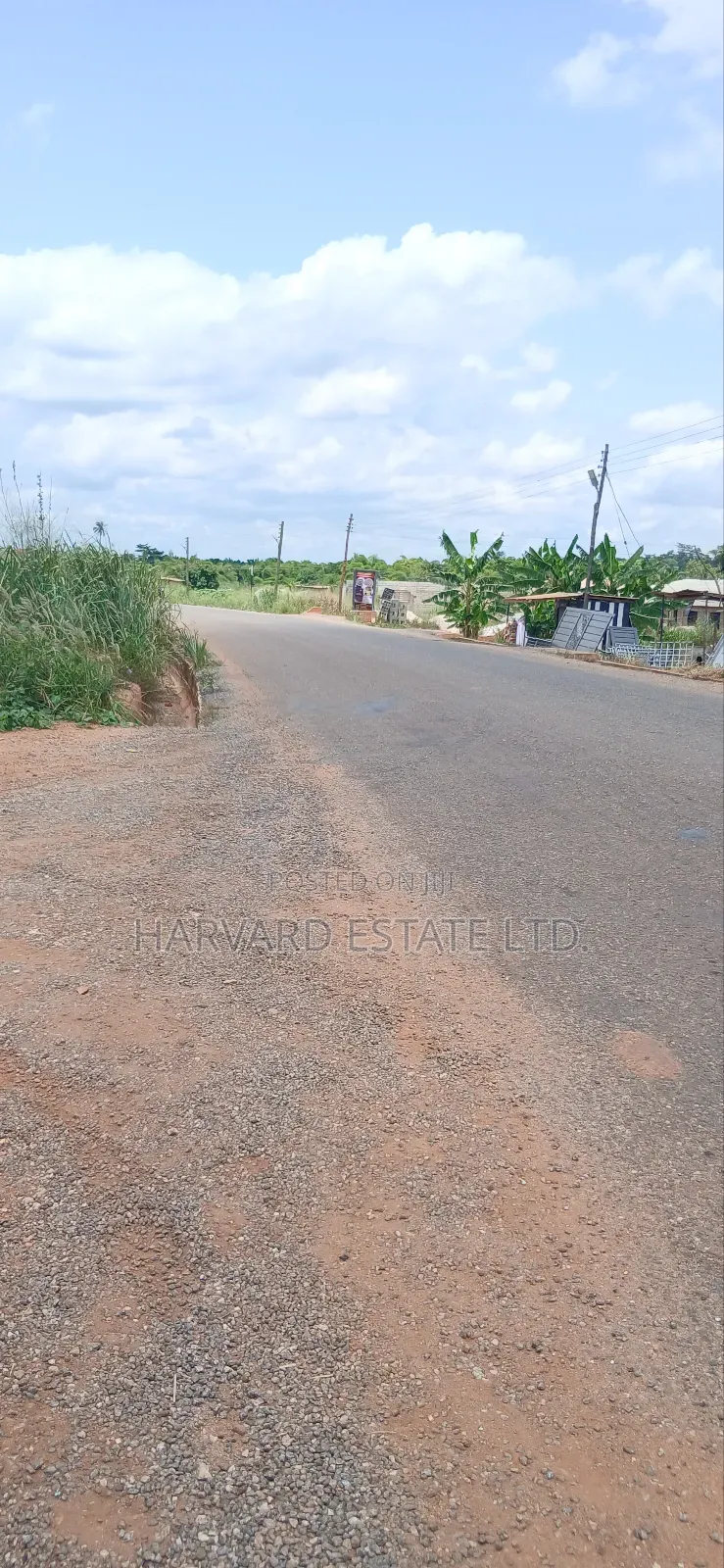Roadside 2 Plots of Land for Sale at Tech Appiadu Near Knust Campus