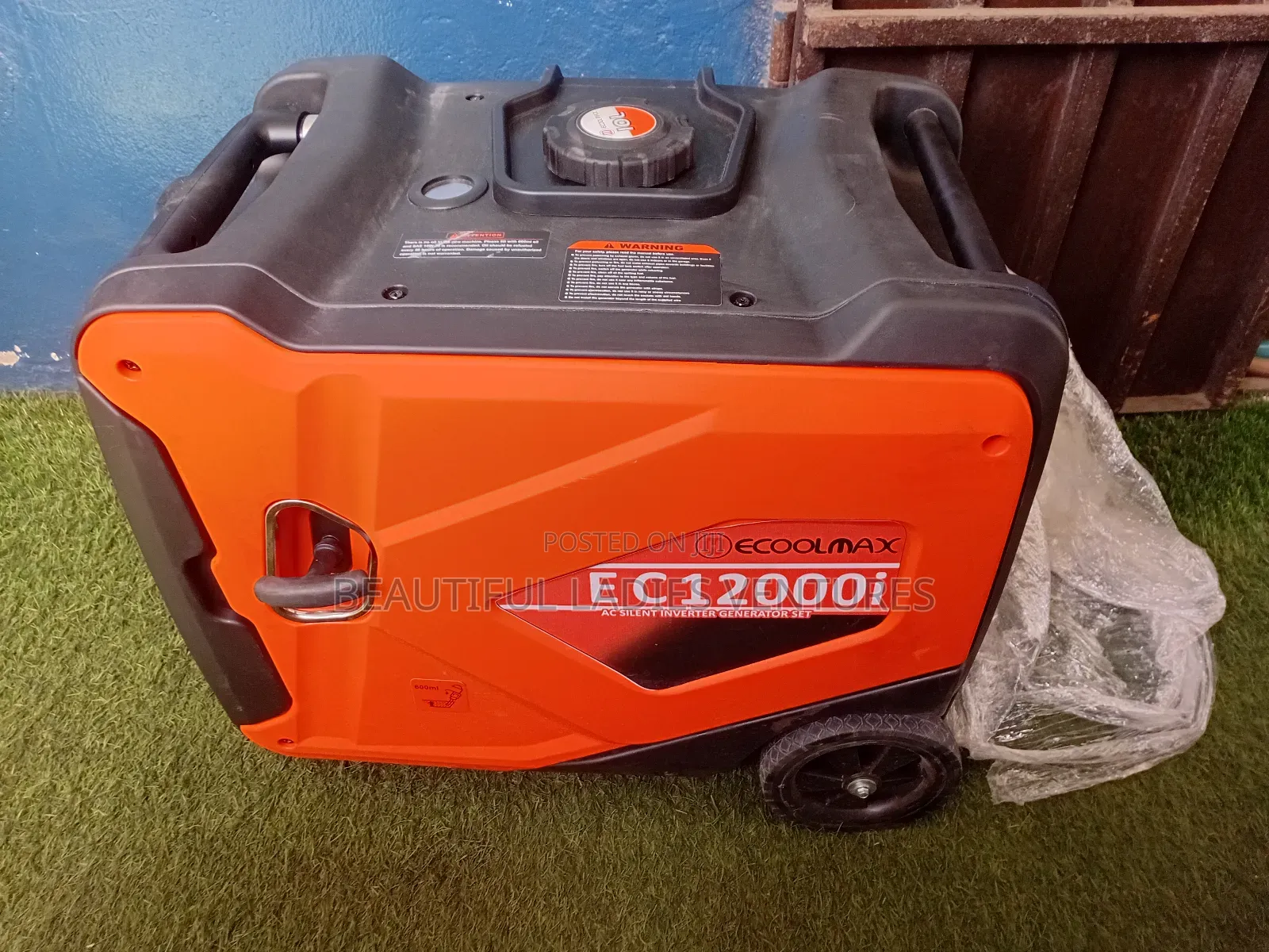 Ecoolmax Ec12000i Silent Inverter Generator Powerful Fuel Efficient
