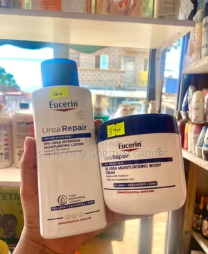Eucerin 5%Urea Moisturizing Body Cream/10% Moisturizing Body Lotion