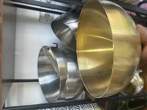Golden Luxe Stainless Steel Serving Big Bowl