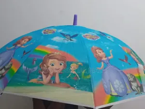 Kids Umbrella With Cartoon Characters