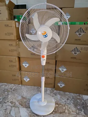 Solar Rechargeable Fan Available