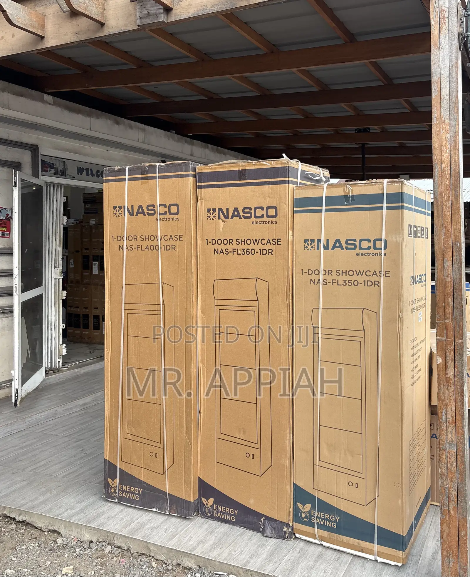 Extremely Affordable Nasco Single Door Fridge(Nas-Fl400-1dr-1)358l